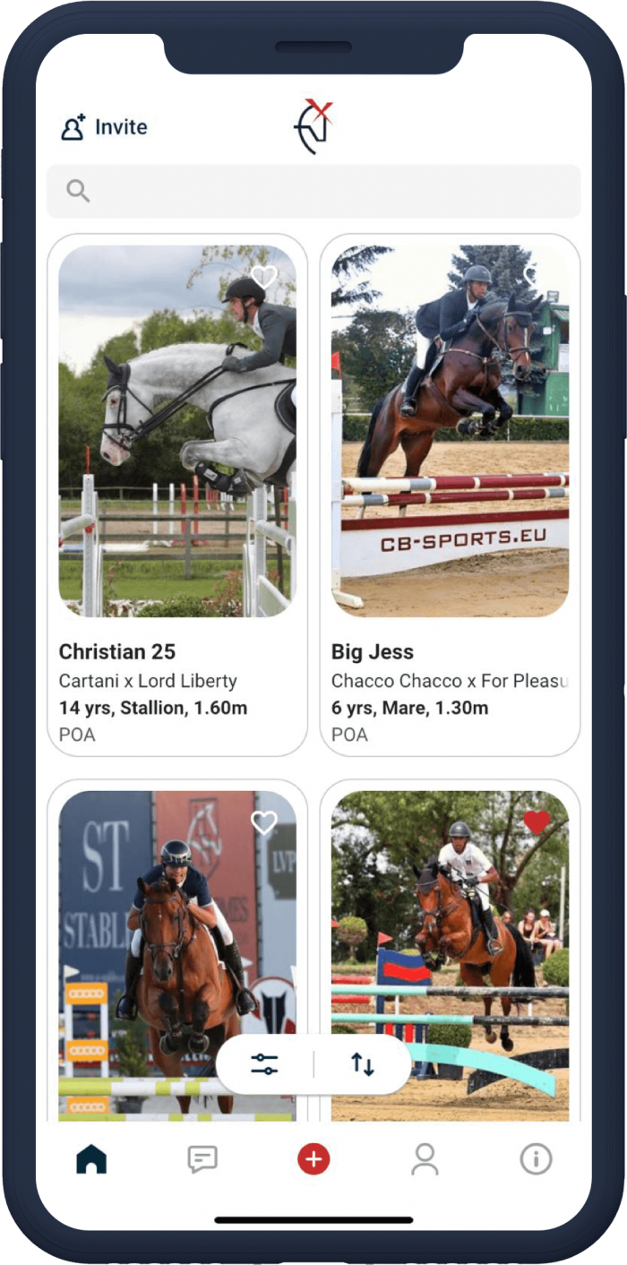 HorseX Search and Buy Horses How to buy a horse with the App